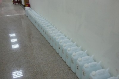 Q water 支援大量民生用水，解決災民用水問題